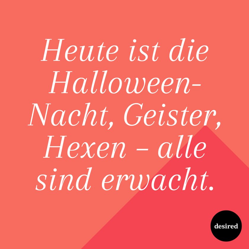 20 HalloweenSprüche Von lustig bis gruselig