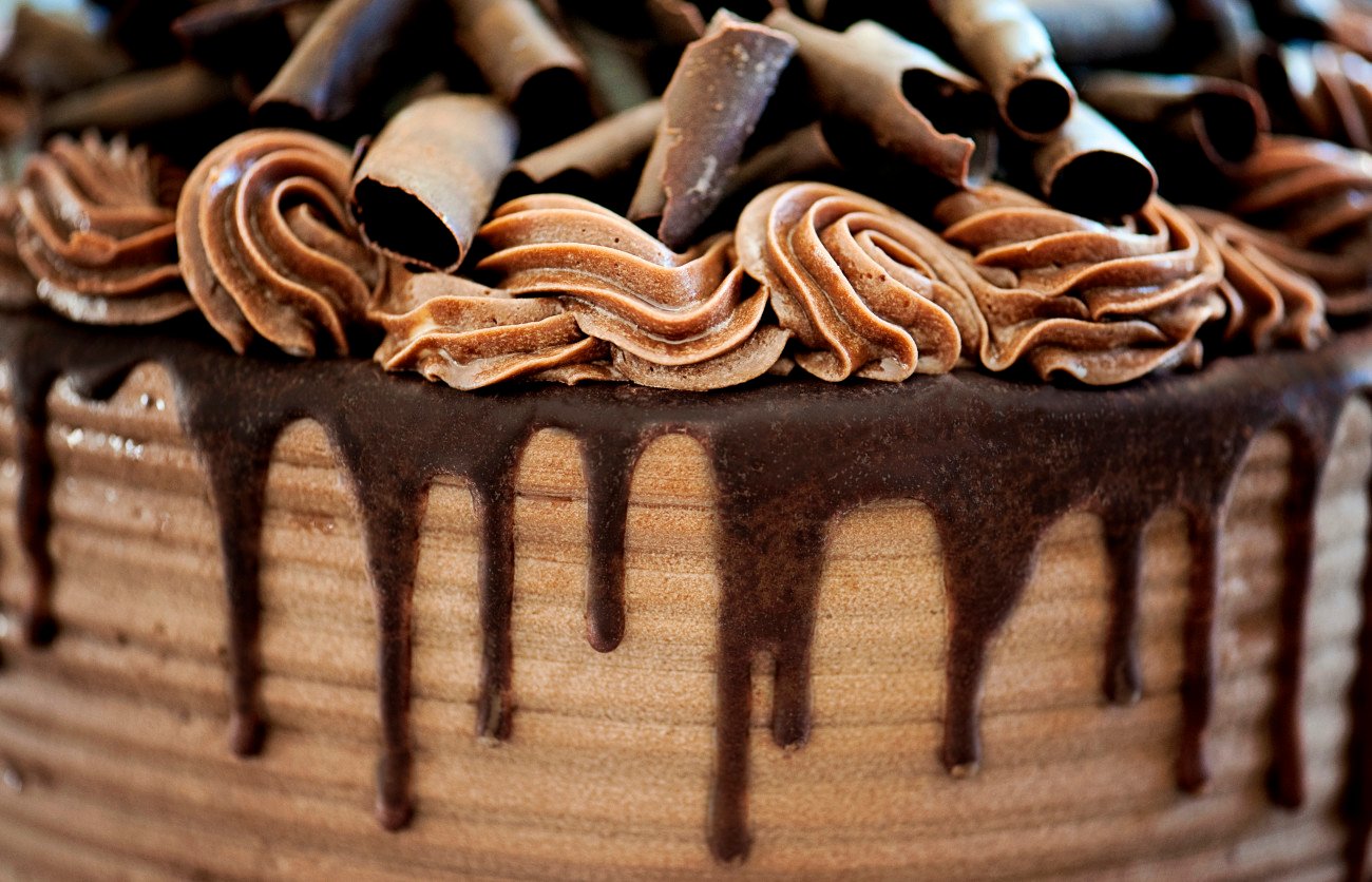 Schokotorte mit Deko Schokotorte mit Deko