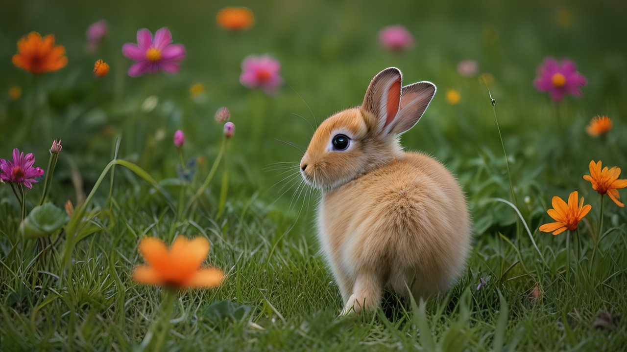 Ein Hase im Traum hat häufig etwas mit Sehnsüchten zu tun.