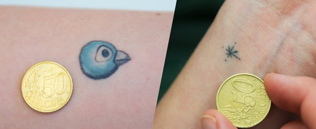 24 winzige Tattoos, die sogar du dir zutraust