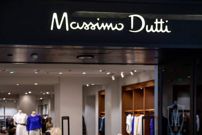 Inditex Marken Massimo Dutti