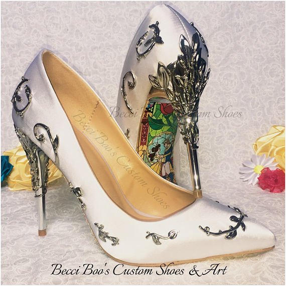 Schöne und das Biest Brautschuhe Schöne und das Biest Brautschuhe