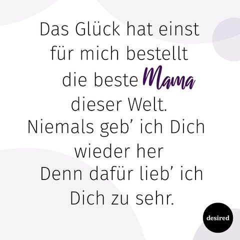 Muttertagsspruche Die Schonsten Zitate Gedichte Fur Mama Desired De
