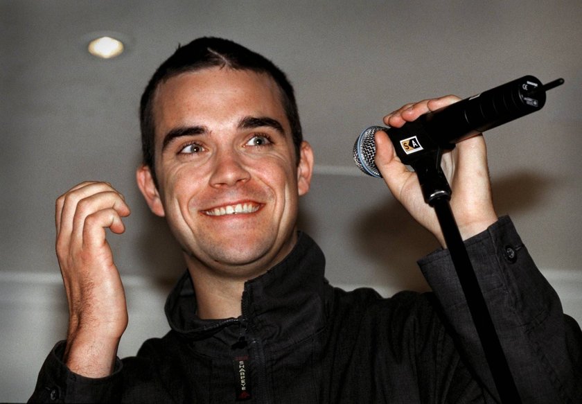 Robbie Williams in Stockholm.