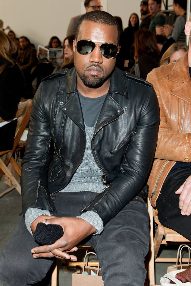 Kanye West bei einer Fashionshow Kanye West bei einer Fashionshow