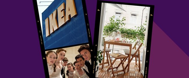 „Bridgerton“ bei Ikea: Style jetzt deinen Balkon!