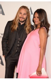 Zoe Saldana und Marco Perego auf dem roten Teppich Zoe Saldana und Marco Perego auf dem roten Teppich