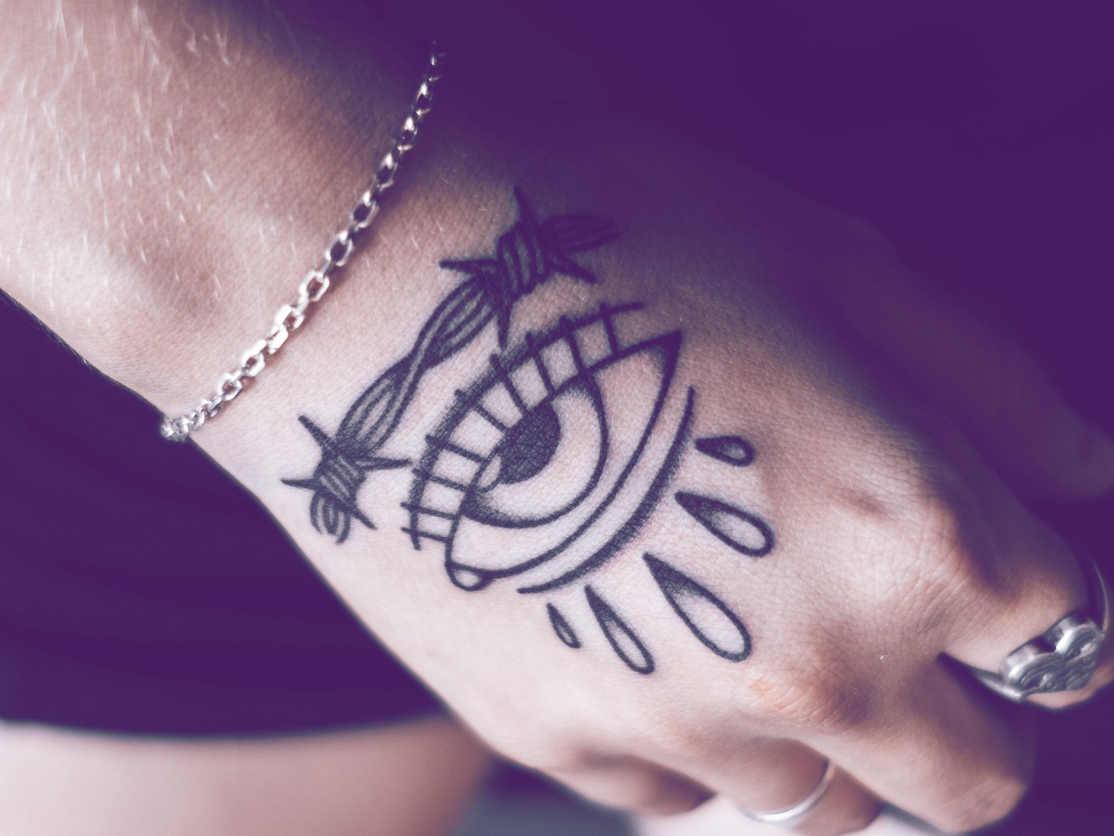 Auge mit tattoo dreieck bedeutung Tattoo Auge