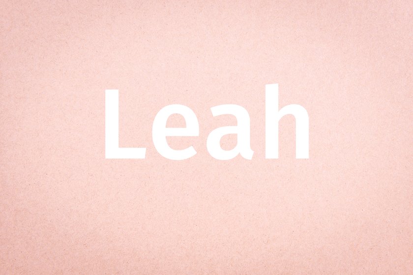 Name Leah