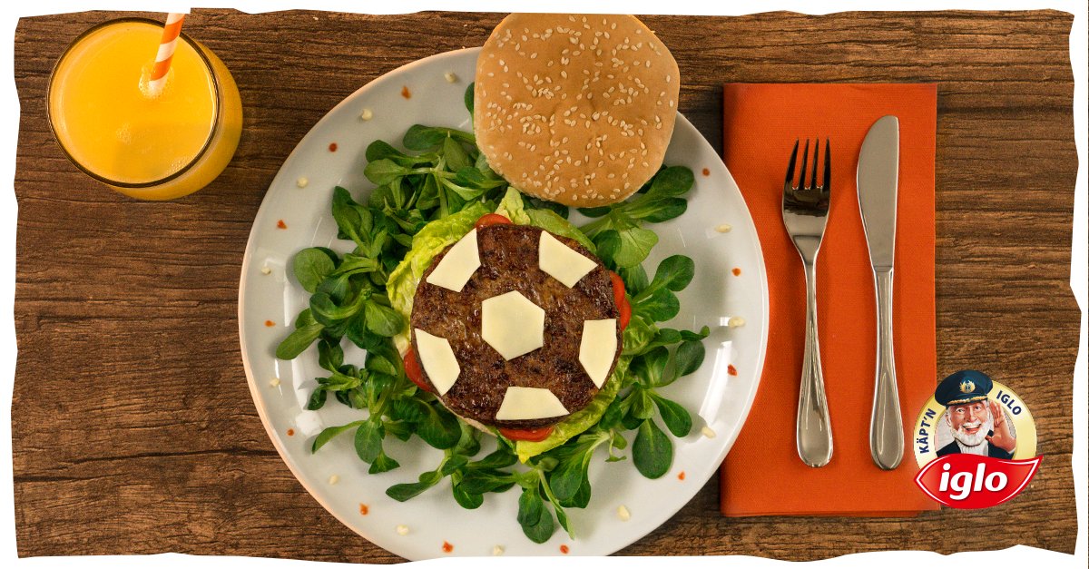 Iglo Fußballburger Rezept Iglo Fußballburger Rezept