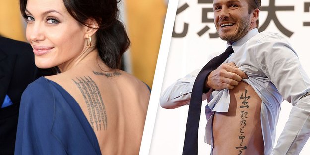 Nur echte Promi-Experten erkennen die Stars an ihren Tattoos