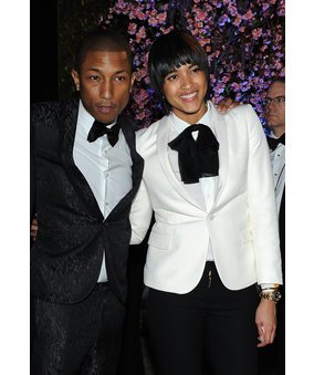 Pharrell Williams und seine Frau bei den Oscars