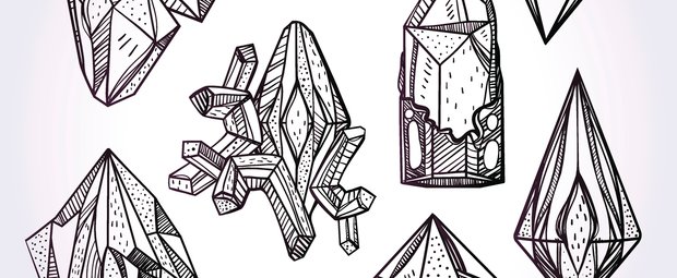 Diamant-Tattoo Vorlage 1