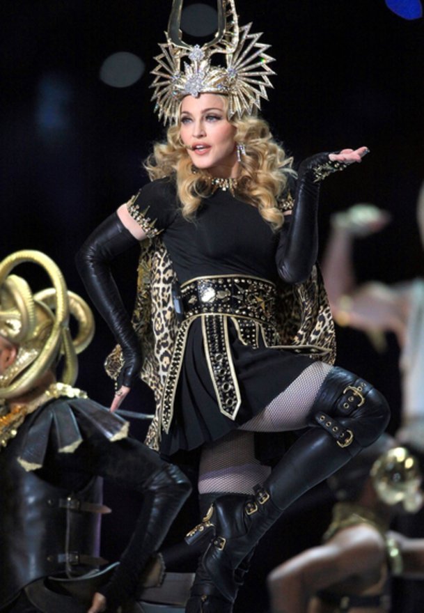 Madonna beim Super Bowl Madonna beim Super Bowl
