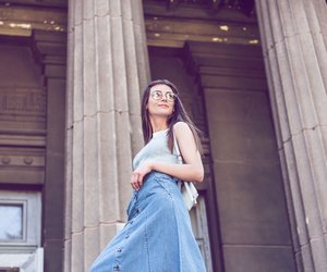 Langen Jeansrock kombinieren: 5 Styles für jeden Anlass