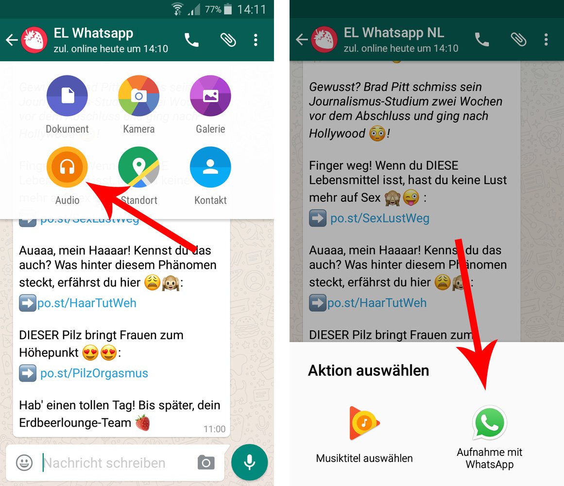 Sprachnachrichten: Verstecktes WhatsApp-Feature | Desired.de