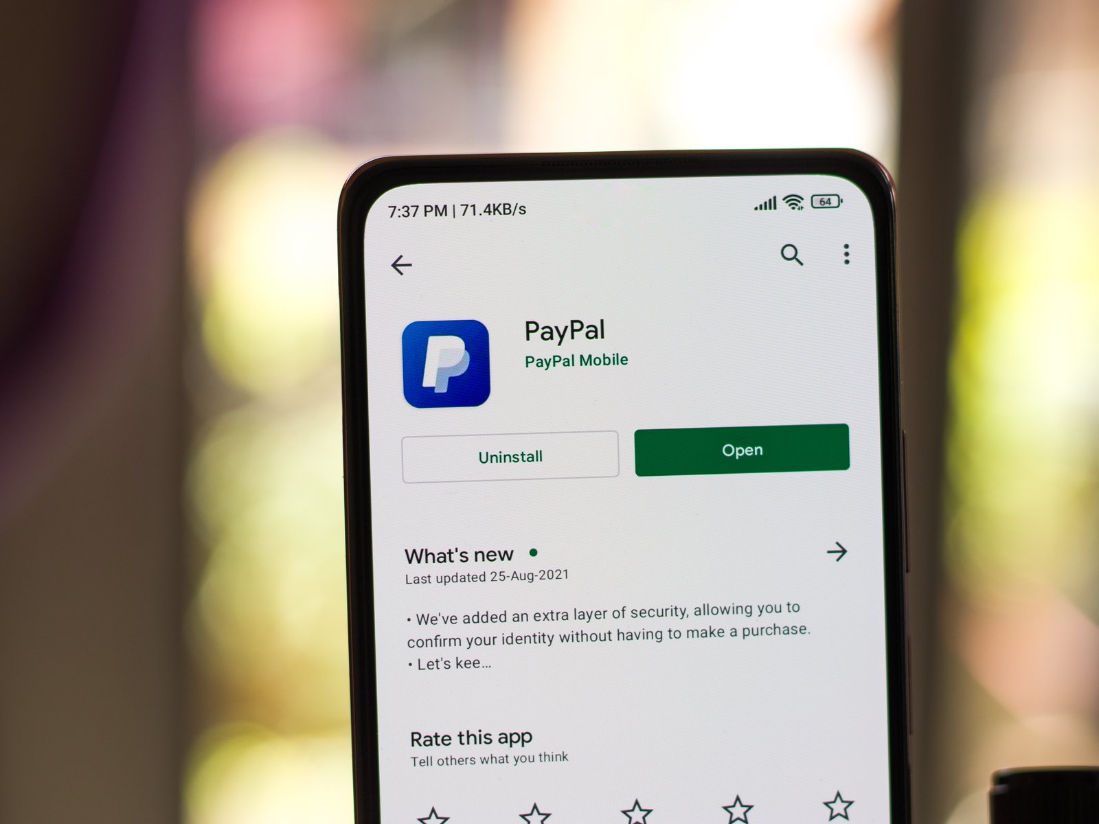 PayPal Geld zurückziehen mit der „Familie und Freunde“-Option