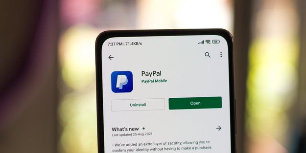 PayPal Geld zurückziehen mit der „Familie und Freunde“-Option