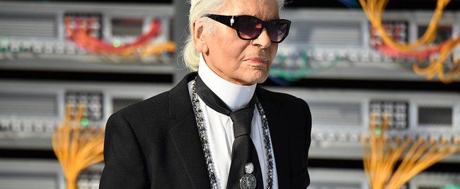 Karl Lagerfeld: Das Leben des Modezars in Bildern