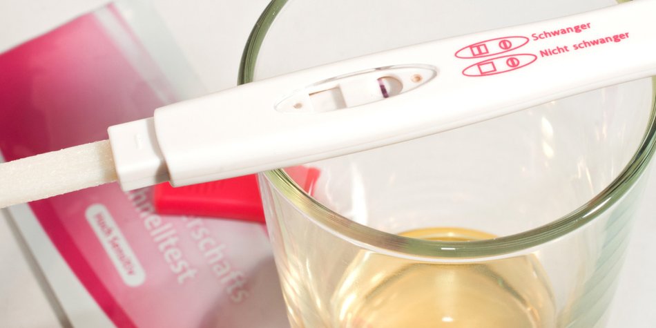 Streifen schwach 2 schwangerschaftstest Test schwach