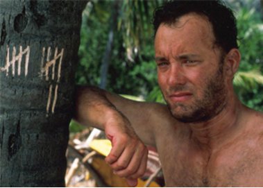Tom Hanks: Heute Abend in Cast Away Tom Hanks: Heute Abend in Cast Away