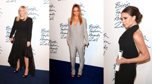 Sarah Burton, Stella McCartney und Victoria Beckham Sarah Burton, Stella McCartney und Victoria Beckham