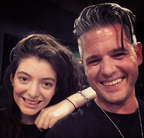Lorde im Studio Lorde im Studio