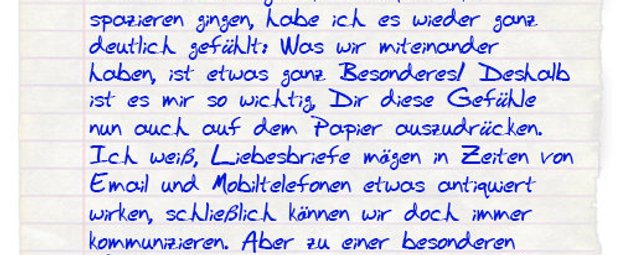 Romantische Bekenntnisse