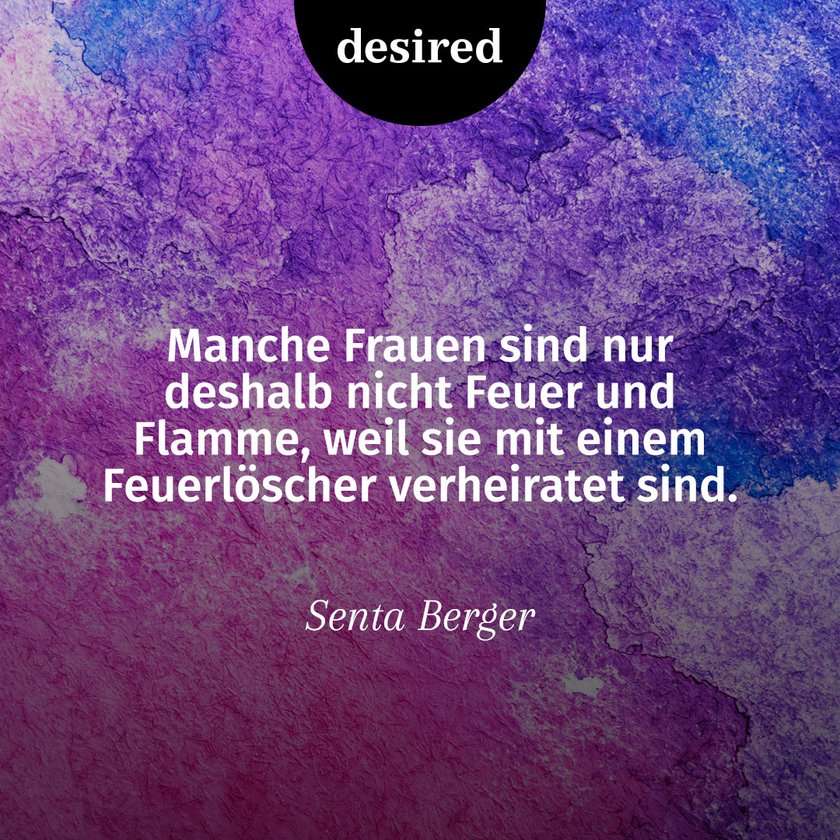Zitat von Senta Berger
