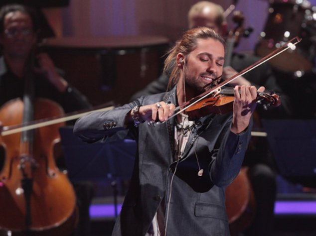 David Garrett mit Geige David Garrett mit Geige