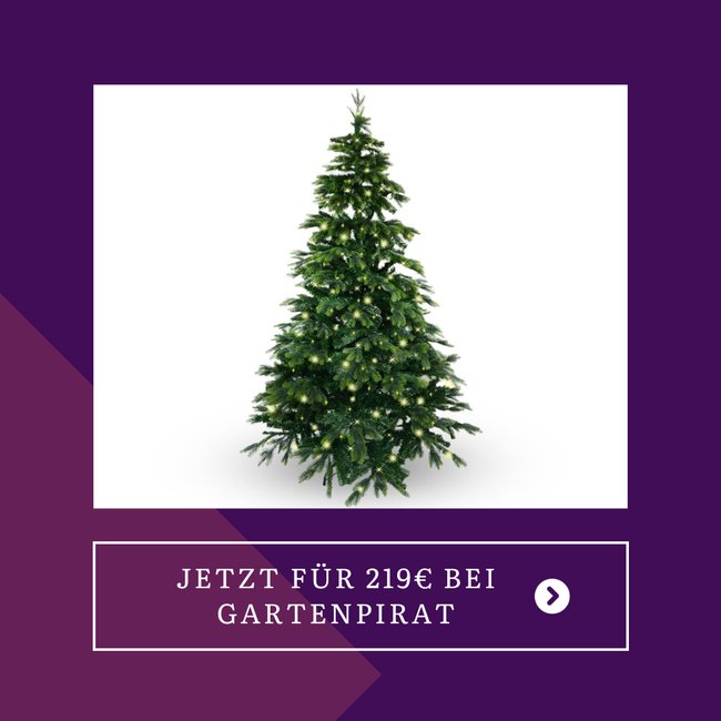 Künstlicher Weihnachtsbaum Gartenpirat