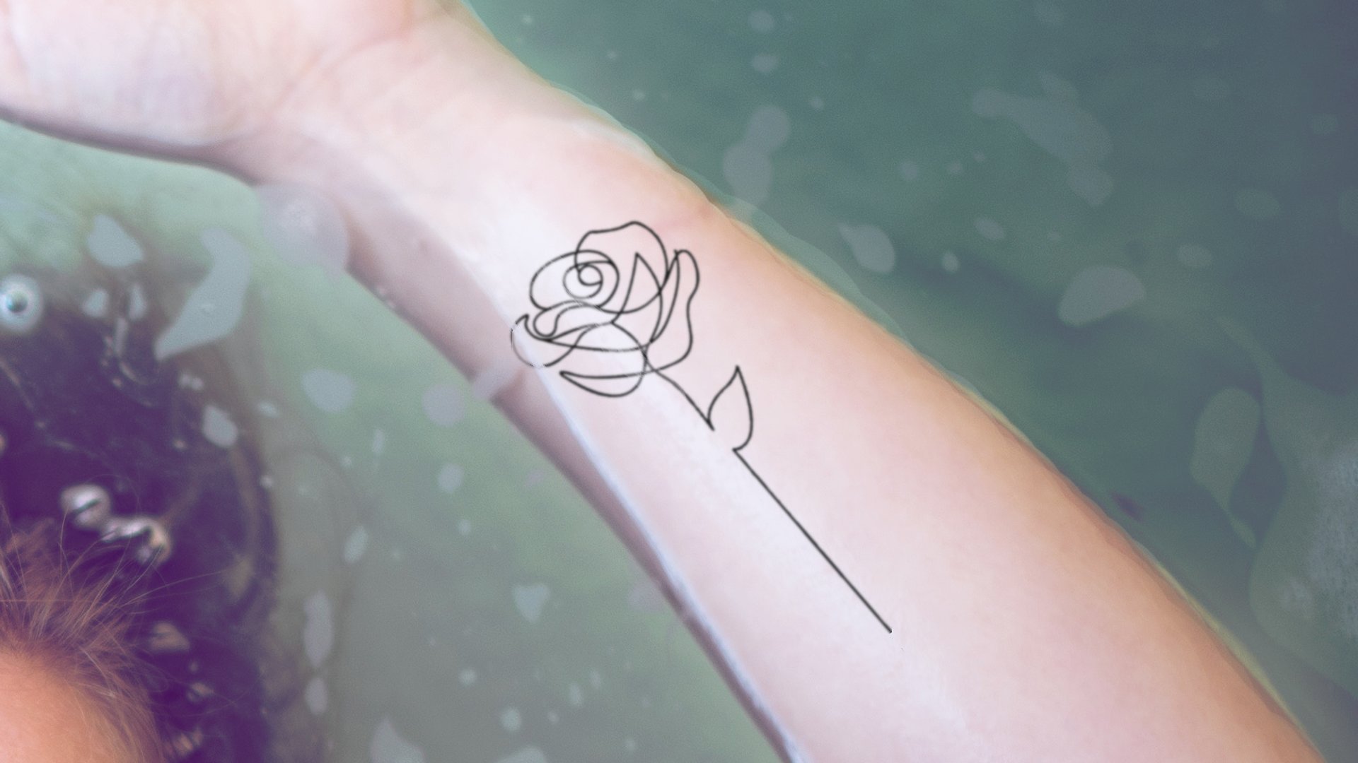 One Line Tattoos Darum Sind Sie So Im Trend Desired De