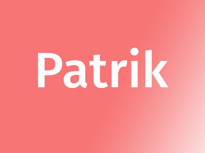 Name Patrik