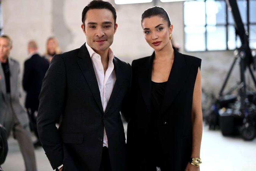 Ed Westwick & Amy Jackson