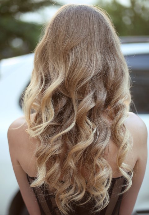 Haare locken offene frisur Offene Haare