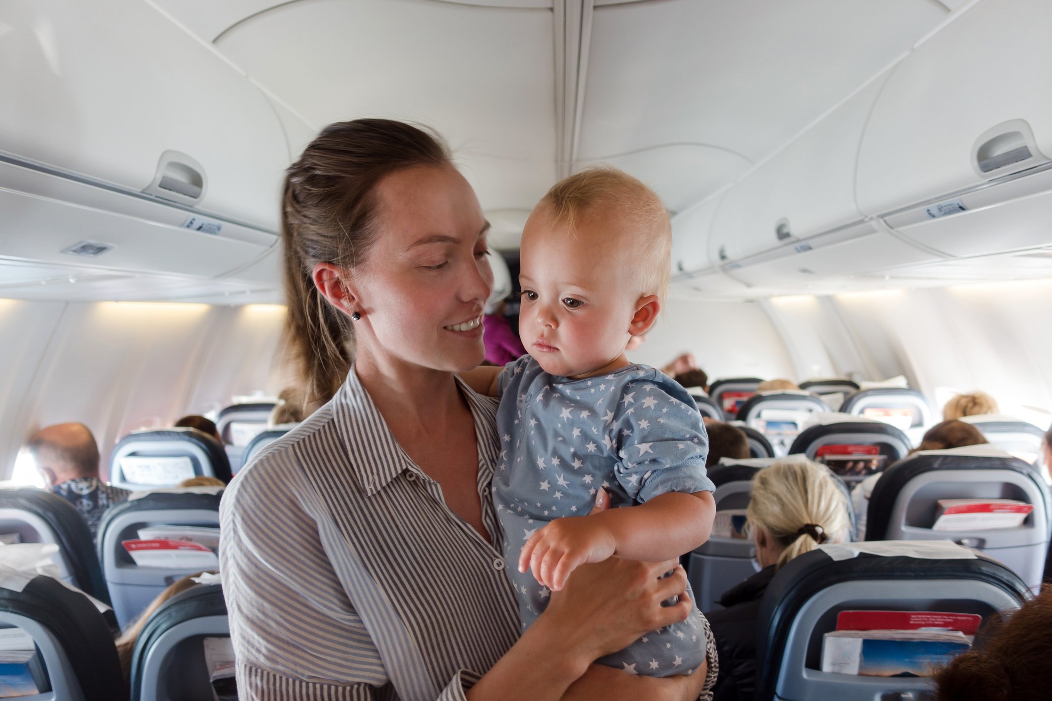 Flugreise mit Baby