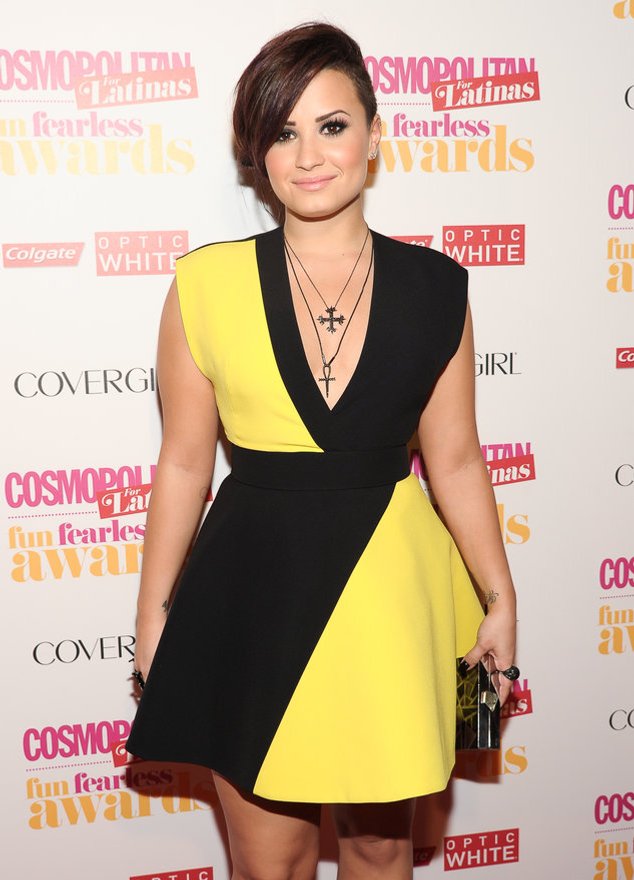 Demi Lovato auf dem roten Teppich Demi Lovato auf dem roten Teppich