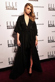 Cara Delevingne auf dem roten Teppich Cara Delevingne auf dem roten Teppich