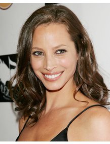 Christy Turlington strahlend Christy Turlington strahlend