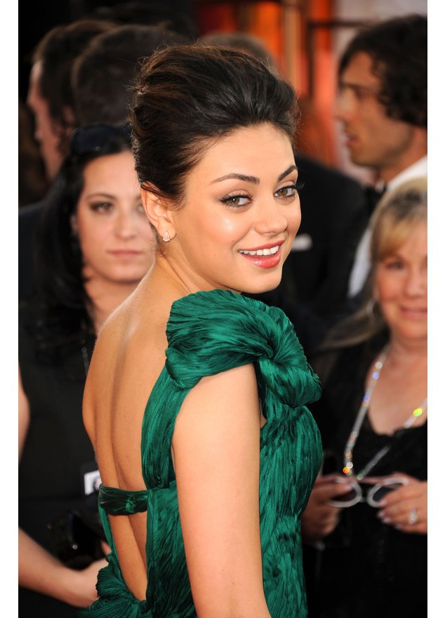 Mila Kunis in einem grünen Kleid Mila Kunis in einem grünen Kleid