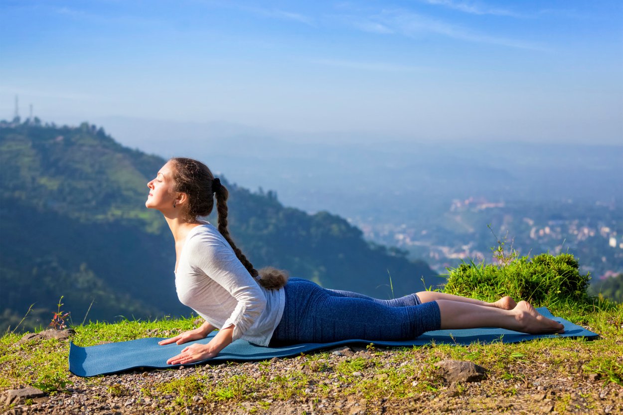 Yoga-Übung Yoga-Übung