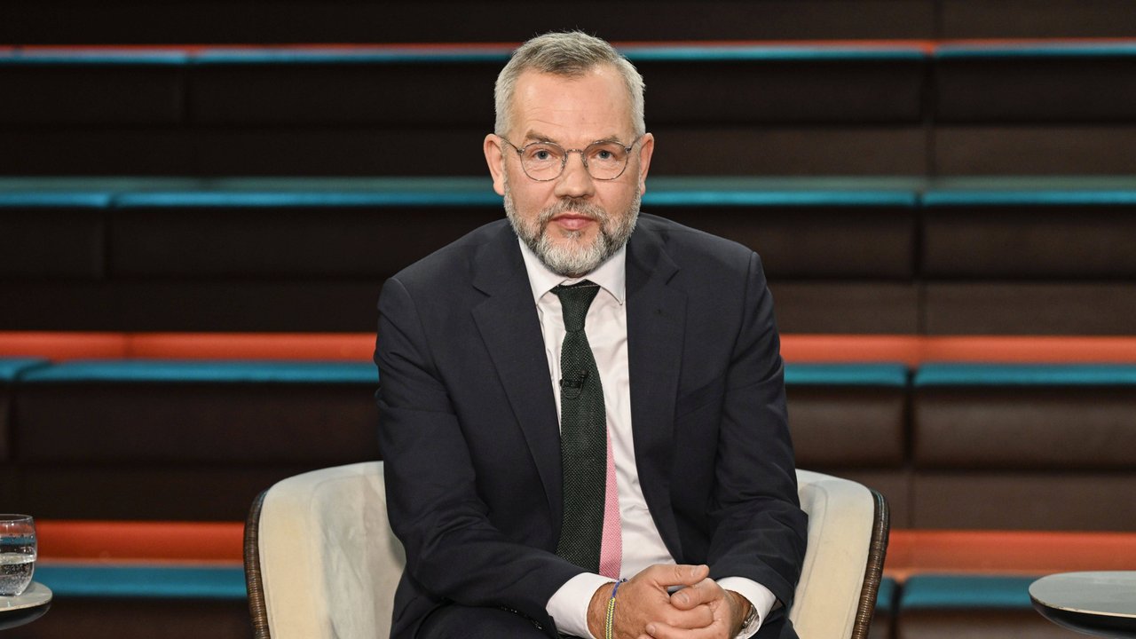 Michael Roth im Oktober 2024 im ZDF-Polit-Talk bei Markus Lanz.