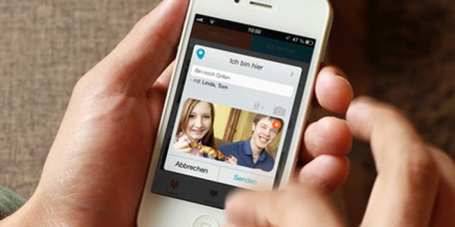 Familien-App: Mann bekommt Nachricht von seinen Kindern Familien-App: Mann bekommt Nachricht von seinen Kindern