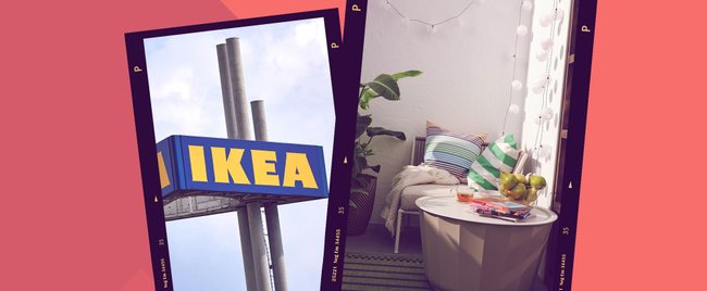 Du brauchst Stauraum für den Balkon? Dann sind diese praktischen UND schönen Ikea-Lösungen genau das Richtige 