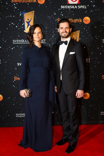 Sofia Hellqvist und Carl Philip von Schweden auf dem roten Teppic Sofia Hellqvist und Carl Philip von Schweden auf dem roten Teppic