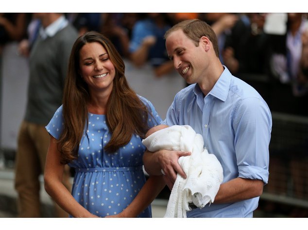 Prinz William und Kate Middleton im blauen Partnerlook Prinz William und Kate Middleton im blauen Partnerlook