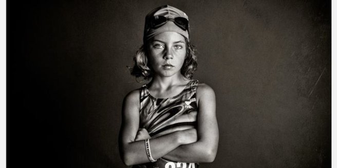 Fotostrecke „Strong is the New Pretty“: Ella vor einem Wettkampf