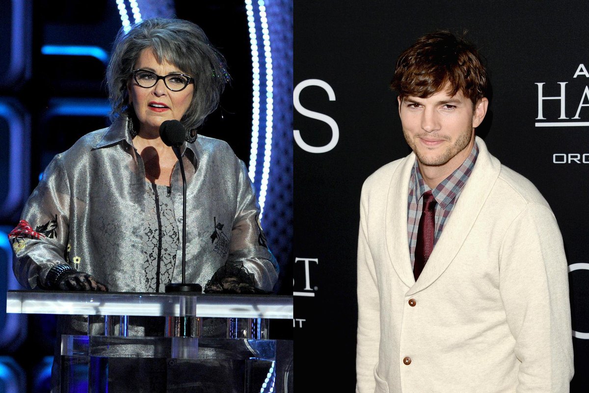 Ashton Kutcher Stahl Er Witze Von Roseanne Barr Desired De