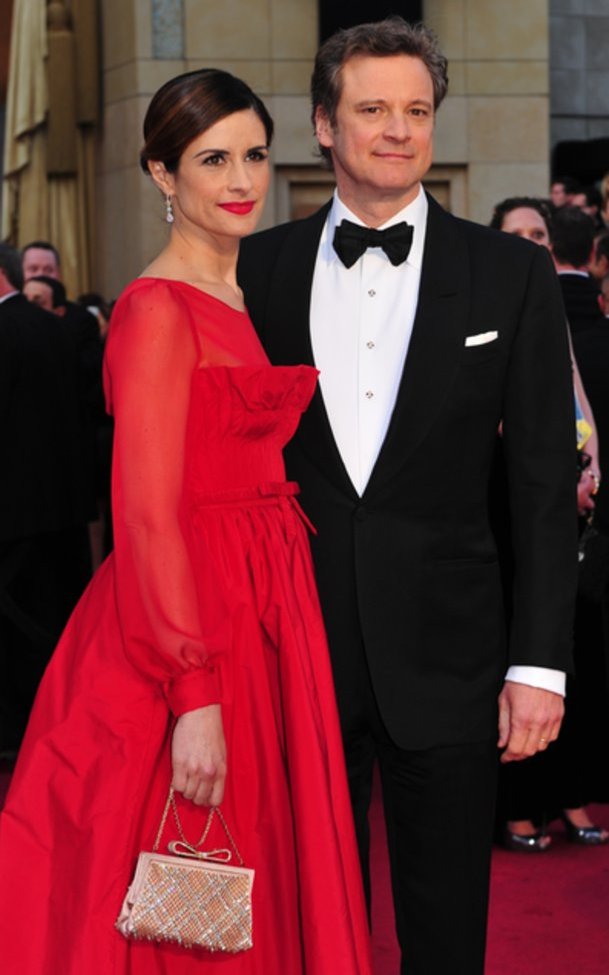 Colin Firth bewies Coolness und kümmerte sich um seine Familie. Colin Firth bewies Coolness und kümmerte sich um seine Familie.