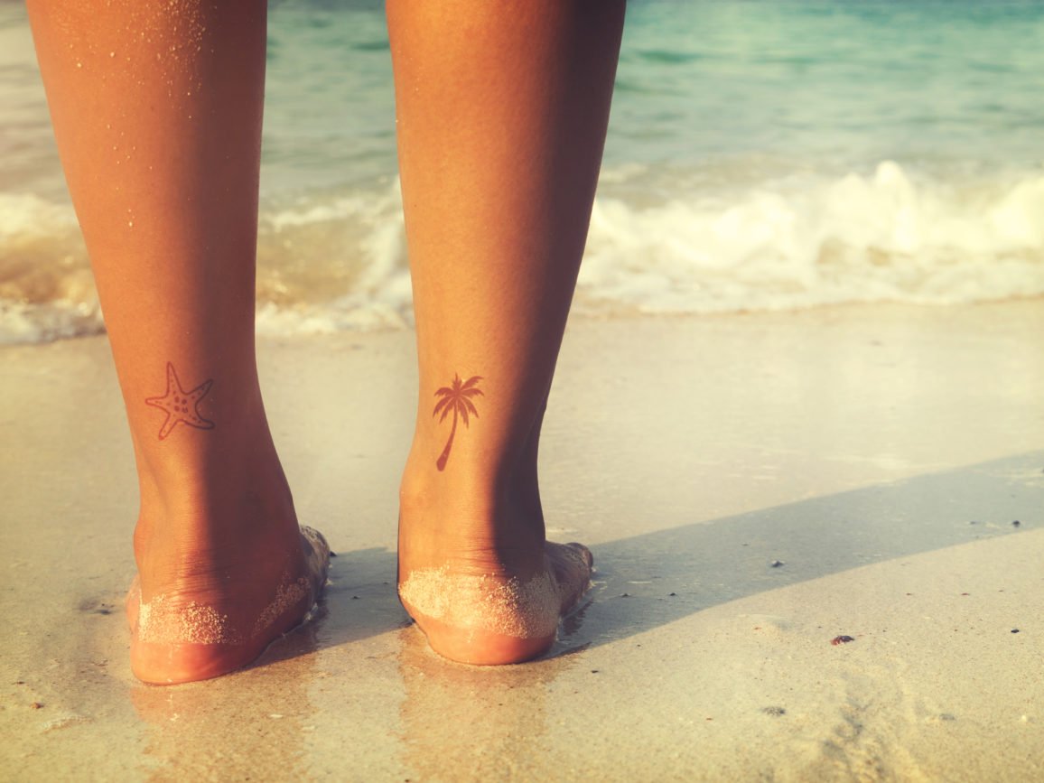 Palmen-Tattoo: Bedeutung und Bilder zum Motiv